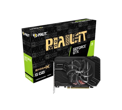 Видеокарта Palit GTX1660SUPER STORMX 6G GDDR6 192bit DVI HDMI DP (Вскрытая упаковка) Видеокарта Palit GTX1660SUPER STORMX 6G GDDR6 192bit DVI HDMI DP (Вскрытая упаковка)