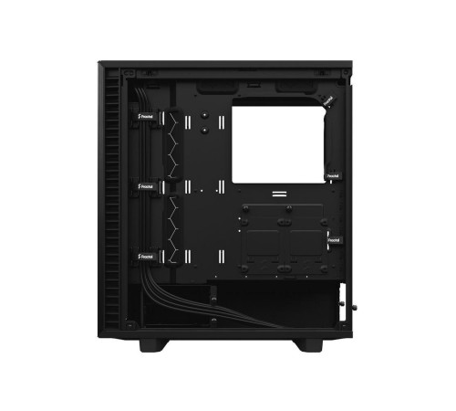 Корпус ПК без блока питания/ Case Fractal Design Define 7 Compact TG Light Tint, Midi-Tower, 1x120mm + 1x140mm, 2xUSB-A 2.0 + 2xUSB-A 3.2 + 1xUSB 3.2 Type-C ATX, mATX, mITX Black