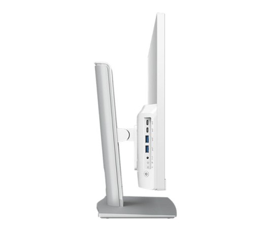 Моноблок MSI Modern AM242P 1M AiO 23,8" FHD (1920x1080)IPS AG Non-touch, Core i5-120U (1.4GHz), 16Gb DDR5(2*8GB), 512GB SSD M.2, Intel UHD, WiFi, BT, camera, WirelessKB&mouse Eng/Rus, No OS,1y,White