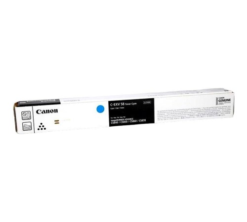 Тонер/ C-EXV 58 Toner Cyan