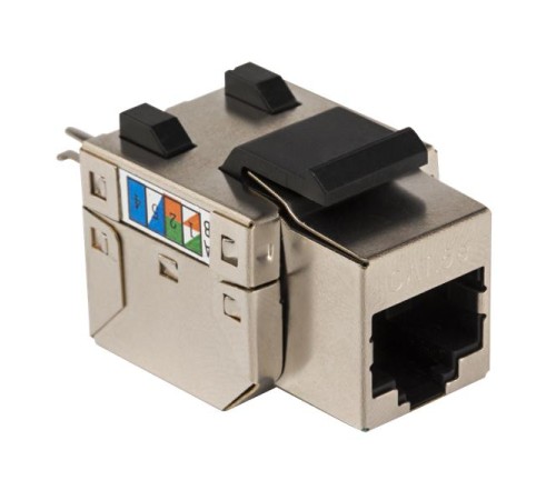 Модуль Keystone Tooless, RJ-45, кат.6, UTP, 180 градусов, белый Модуль Keystone Tooless, RJ-45, кат.6, UTP, 180 градусов, белый