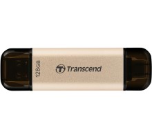 Флеш-накопитель/ Transcend 128GB JetFlash 930C USB 3.2 OTG Type C High Speed