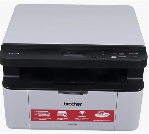 МФУ Brother DCP-1623WE (P/C/S, A4, 20 cтр/мин,  USB, Wi-Fi, лоток 150л, старт.картридж 1500 стр. в комплекте), работает на тонере TN1090 (незначительное повреждение коробки)