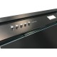Встраиваемая вытяжка FALMEC BUILT-IN 50 MAX BK, серия Design, 52 см, электронное/кнопочное управление, светодиодное освещение, периметральное всасывание, 3 скорости, отвод/циркуляция, максимальная производительность 1040 м3/ч, угольный фильтр (опция), эне