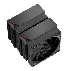 Кулер для процессора/ CPU Cooler PCCooler RZ620 BK (260W, 4-pin PWM, 157.5mm, Al/Cu, 6x6mm, 2x120mm, 86.73CFM, 32dBA, 2000RPM, S: 1851/1700/1200/115X, AM5/AM4, black)