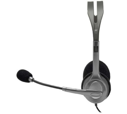 Гарнитура/ Headset Logitech H110 (20-20000Hz, mic, 2x3.5mm jack, 1.8m)