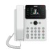 SIP-Телефон Fanvil V62G, 12 SIP-акк., 2,8", 320x240 Цвет. экран, POE, БП в комп., 2x1 Gbps, Белый