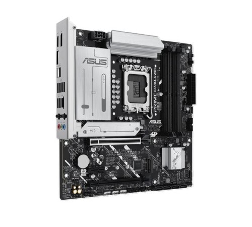 Материнская плата ASUS PRIME B860M-A WIFI, LGA1851, B860, 4*DDR5, 4*SATA, 2*M.2, 2*USB 3.2, 4*USB 2.0, Type-C, 2*PCIx16, 1*PCIx1, 2*DP+HDMI, mATX; 90MB1JY0-M0EAY0