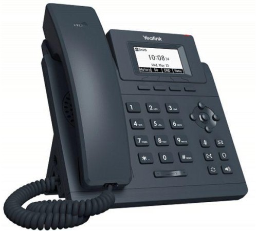 Телефон YEALINK SIP-T30P, 1 аккаунт, 2.3" LCD-экран 132х64, PoE, без БП, шт Телефон YEALINK SIP-T30P, 1 аккаунт, 2.3" LCD-экран 132х64, PoE, без БП, шт