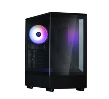 Корпус ZALMAN P10, MATX, BLACK, WINDOW, 2x3.5", 3x2.5", 1xUSB TYPE-C, 1xUSB3.0, REAR 1x120mm ARGB