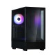 Корпус ZALMAN P10, MATX, BLACK, WINDOW, 2x3.5", 3x2.5", 1xUSB TYPE-C, 1xUSB3.0, REAR 1x120mm ARGB
