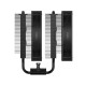 Кулер для процессора/ CPU Cooler PCCooler RT620 ARGB BK (250W, 4-pin PWM, 157mm, Al/Cu, 6x6mm, 2x120mm, 73.32CFM, 34.9dBA, 2200RPM, S: 1851/1700/1200/115X, AM5/AM4, black)