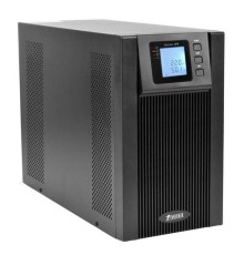 Источник бесперебойного питания/ POWERMAN Online 3000, LCD, double conversion, 3000VA, 2700W, 8 pieces IEC320 C13 and 1 piece IEC320 C19 with backup power supply, USB, RS232, SNMP slot, EPO connector, 12V 9Ah battery 6 pcs., 1 cable for C13/C14 load, 191
