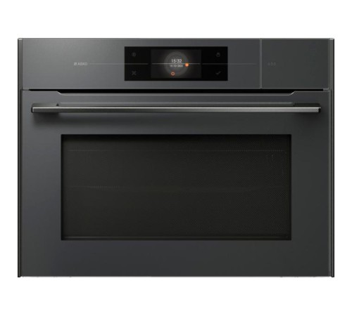 Встраиваемый духовой шкаф ASKO/ 741110, Встраиваемый духовой шкаф ASKO, компактный, высота 45 см, функция приготовления на пару и СВЧ, объем 50 л, полноцветный сенсорный TFT-дисплей, 143 автоматические программы, 11 режимов нагрева, режим ProRoast, Су-вид
