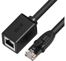 GCR Удлинитель патч-корда прямой 1.5m, UTP медь, кат.6, 24 AWG, ethernet high speed 10 Гбит/с, RJ45, GCR-52647