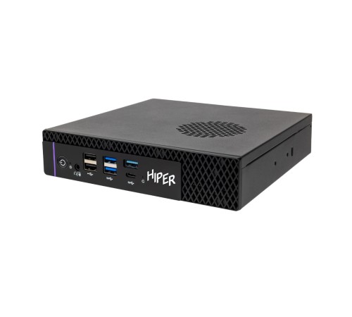 Мини ПК/ HIPER FACTUM FT20 Intel Core i3 14100(3.5Ghz)/8192Mb/256PCISSDGb/noDVD/BT/WiFi/war 1y/1.3kg/черный/Win11Pro + БП 150Вт/металл/VESA Адаптер на 75х75, 100х100 Мини ПК/ HIPER FACTUM FT20 Intel Core i3 14100(3.5Ghz)/8192Mb/256PCISSDGb/noDVD/BT/WiFi/war 1y/1.3kg/черный/Win11Pro + БП 150Вт/металл/VESA Адаптер на 75х75, 100х100
