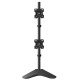 ONKRON кронштейн для двух мониторов 13"-34" настольный, чёрный D208FS (Мятая упаковка)