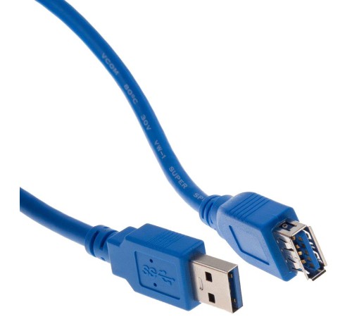 Кабель/ Кабель удлинительный USB3.0 Am-Af 5m VCOM (VUS7065-5M)