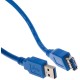Кабель/ Кабель удлинительный USB3.0 Am-Af 5m VCOM (VUS7065-5M)