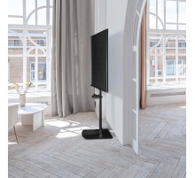 ONKRON стойка для телевизора с кронштейном 30"-60", чёрная (Мятая упаковка)