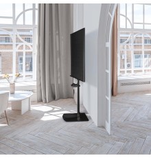 ONKRON стойка для телевизора с кронштейном 30"-60", чёрная (Мятая упаковка)