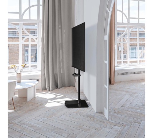 ONKRON стойка для телевизора с кронштейном 30"-60", чёрная (Мятая упаковка) ONKRON стойка для телевизора с кронштейном 30"-60", чёрная (Мятая упаковка)