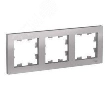 ATLASDESIGN 3-постовая РАМКА, универсальная, АЛЮМИНИЙ
