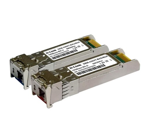 Трансивер/ 436XT-BXD/20KM WDM SFP+ Transceiver, 10GBase-ER, Simplex LC, TX: 1330nm, RX: 1270nm, Single-mode, 20KM Трансивер/ 436XT-BXD/20KM WDM SFP+ Transceiver, 10GBase-ER, Simplex LC, TX: 1330nm, RX: 1270nm, Single-mode, 20KM
