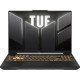 Ноутбук/ ASUS TUF F16 FX607VJ-RL013 16"(1920x1200 (матовый, 144Hz) IPS)/Intel Core 5 210H(2.2Ghz)/16384Mb/512PCISSDGb/noDVD/Ext:nVidia GeForce RTX3050(6144Mb)/Cam/BT/WiFi/56WHr/war 1y/2.2kg/Mecha Gray/DOS