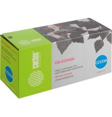 -/ Картридж лазерный Cactus CS-CC533A CC533A пурпурный (2800стр.) для HP CLJ CP2025/CM2320