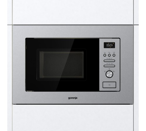 Встраиваемые микроволновые печи GORENJE/ Встраиваемые микроволновые печи GORENJE,Электронное управление,Цвет: Нержавеющая сталь,Объем: 20 л,Габаритные размеры (шхвхг): 59,5 × 38,8 × 34,4 см