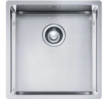 Мойка Franke 127.0677.488/ Best, Серия BOX, Мойка BXX 210-40, мойка 440x450 mm, чаша 400x410 R 12 мм, возможен монтаж сверху, вровень и под столешницу, скрытый перелив, крепления FastFix