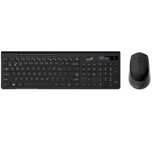 Комплект беспроводной Genius KM-8206S (клавиатура KB-7200 и мышь NX-8006S), Black, silent (Мятая упаковка) Комплект беспроводной Genius KM-8206S (клавиатура KB-7200 и мышь NX-8006S), Black, silent (Мятая упаковка)