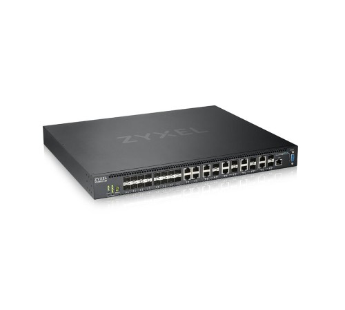 Коммутатор/ ZYXEL XS3800-28 L2+ switch , 4xRJ-45: 1 / 2.5 / 5 / 10G, 8xCombo (SFP: 1 / 10G, RJ-45: 1 / 2.5 / 5 / 10G), 16xSFP +