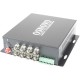 Передатчик/ OSNOVO TA-H82-15F Оптический передатчик 8 каналов видео HDCVI/HDTVI/AHD/CVBS и 1 двунаправленного канала управления (RS485/полудуплекс) по одномодовому оптоволокну до 20км