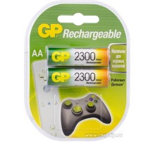 Перезаряжаемые аккумуляторы GP 230AAHC AA, емкость 2200 мАч - 2 шт. в клемшеле