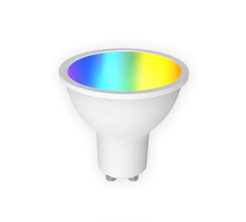 Лампочка светодиодная Moes Wi-Fi Smart Light Bulb LED 5W GU10 модели WB-TD-RWW-GU10 Лампочка светодиодная Moes Wi-Fi Smart Light Bulb LED 5W GU10 модели WB-TD-RWW-GU10
