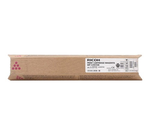 MP C2551he Тонер-картридж малиновый/ MP C2551he Toner-cartridge Magenta MP C2551he Тонер-картридж малиновый/ MP C2551he Toner-cartridge Magenta