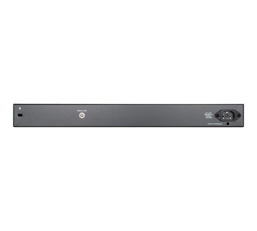 Коммутатор/ DGS-1210-28P/F5A Настраиваемый L2 PoE-коммутатор, 24x1000Base-T, 4хCombo 1000Base-T/SFP
