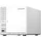 Сетевое хранилище без дисков/ SMB QNAP TS-364-8G NAS 3 HDD, 4-core Intel Celeron N5105/N5095 2.0 up to 2.9 GHz, 8 GB RAM (1x8 GB) up to 16 GB (2x8GB), 2.5 Gigabit Ethernet, 2xUSB 3.2 Gen 2 (10Gbps), 1xUSB 3.2 Gen 1, 2xM.2 PCIe Gen 3 x2 slots