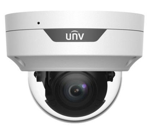 Видеокамера Uniview Видеокамера IP купольная антивандальная {1/3" 4 Мп КМОП @ 30 к/с, ИК-подсветка до 40м., 0.003 Лк @F1.6, объектив 2.8-12.0 мм моторизованный с автофокусировкой, WDR, 2D/3D DNR}