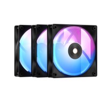 Вентилятор для корпуса Ocypus Delta F12 BK ARGB 3 IN 1, 120x120x25mm, 4-PIN PWM, 500-2000 RPM, 29 DBA MAX, HYDRO BEARING