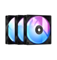 Вентилятор для корпуса Ocypus Delta F12 BK ARGB 3 IN 1, 120x120x25mm, 4-PIN PWM, 500-2000 RPM, 29 DBA MAX, HYDRO BEARING