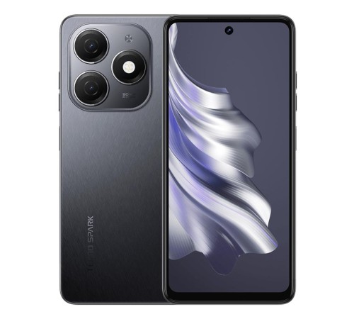 KJ5n TECNO SPARK 20 8/128 Gravity Black, 6.56", 20:9, 1612 x 720 пикселей, 2.0GHz, 8 Core, 8GB RAM, 128GB, up to 1TB flash, 50Mpix+AI/32Mpix, 2 Sim, 4G, BT v5.2, WiFi 802.11 b/g/n, GPS/AGPS, GLONASS,NFC, Type-C, 5000mAh, Android T, 190g, 163,59 ммx75 KJ5n TECNO SPARK 20 8/128 Gravity Black, 6.56", 20:9, 1612 x 720 пикселей, 2.0GHz, 8 Core, 8GB RAM, 128GB, up to 1TB flash, 50Mpix+AI/32Mpix, 2 Sim, 4G, BT v5.2, WiFi 802.11 b/g/n, GPS/AGPS, GLONASS,NFC, Type-C, 5000mAh, Android T, 190g, 163,59 ммx75