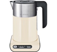 Чайник BOSCH/ РОЗНИЧНЫЙ ЭКСКЛЮЗИВ!! Styline Чайник бежевый, 2400Вт, нерж сталь/пластик