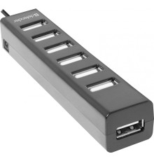 Defender Универсальный USB разветвитель Quadro Swift USB2.0, 7 портов