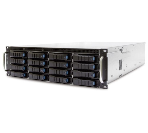 Серверный корпус/ RSC-3ET, 3U 16x 3.5" hot-swap bays, tool-less 3.5" and 2.5" HDD tray, 800W CRPS redundant power supply, 4x 2.5" internal SSD top plate, 2x 2.5" hot-swap OS, rail, 3U16 SAS 12G expander controller on backplane (35