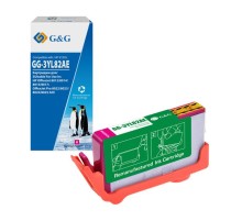 Картридж Cartridge GG 912XL для OfficeJet 8013/8023/8025 пурпурный 825 стр. аналог 3YL82AE гарантия 36 мес.