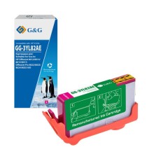 Картридж Cartridge GG 912XL для OfficeJet 8013/8023/8025 пурпурный 825 стр. аналог 3YL82AE гарантия 36 мес.
