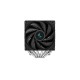 Кулер для процессора DEEPCOOL AG620 DIGITAL LGA1700/1200/115X/AM5/AM4 (8шт/кор, TDP 260W, PWM, DUAL Fan 120mm, 6 тепл. трубок, черный) RET